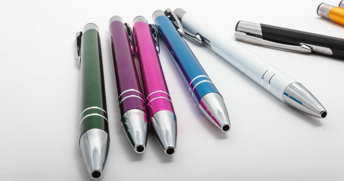 stylos personnalises en métal